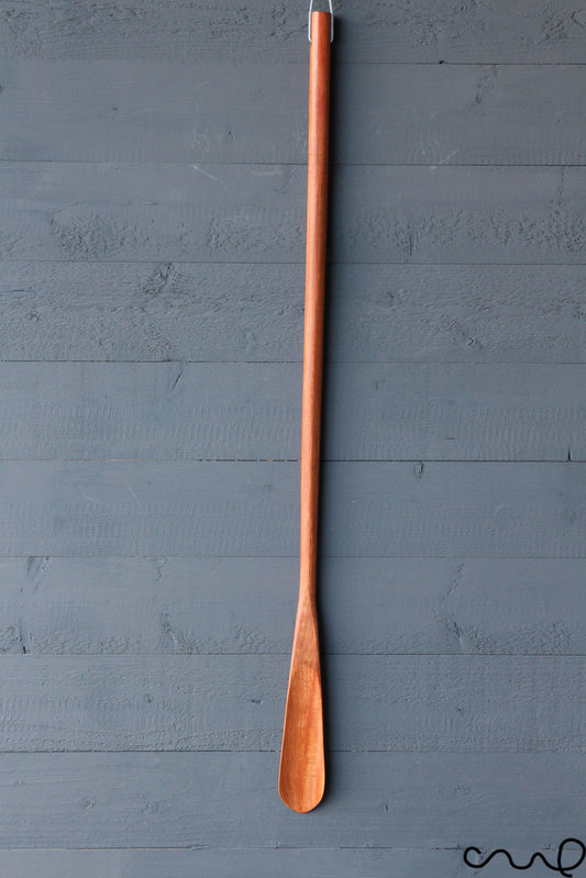Handmade Natural Extra Long Dark Wooden Shoehorn High Quality Novelty 71cm Shoe Horn