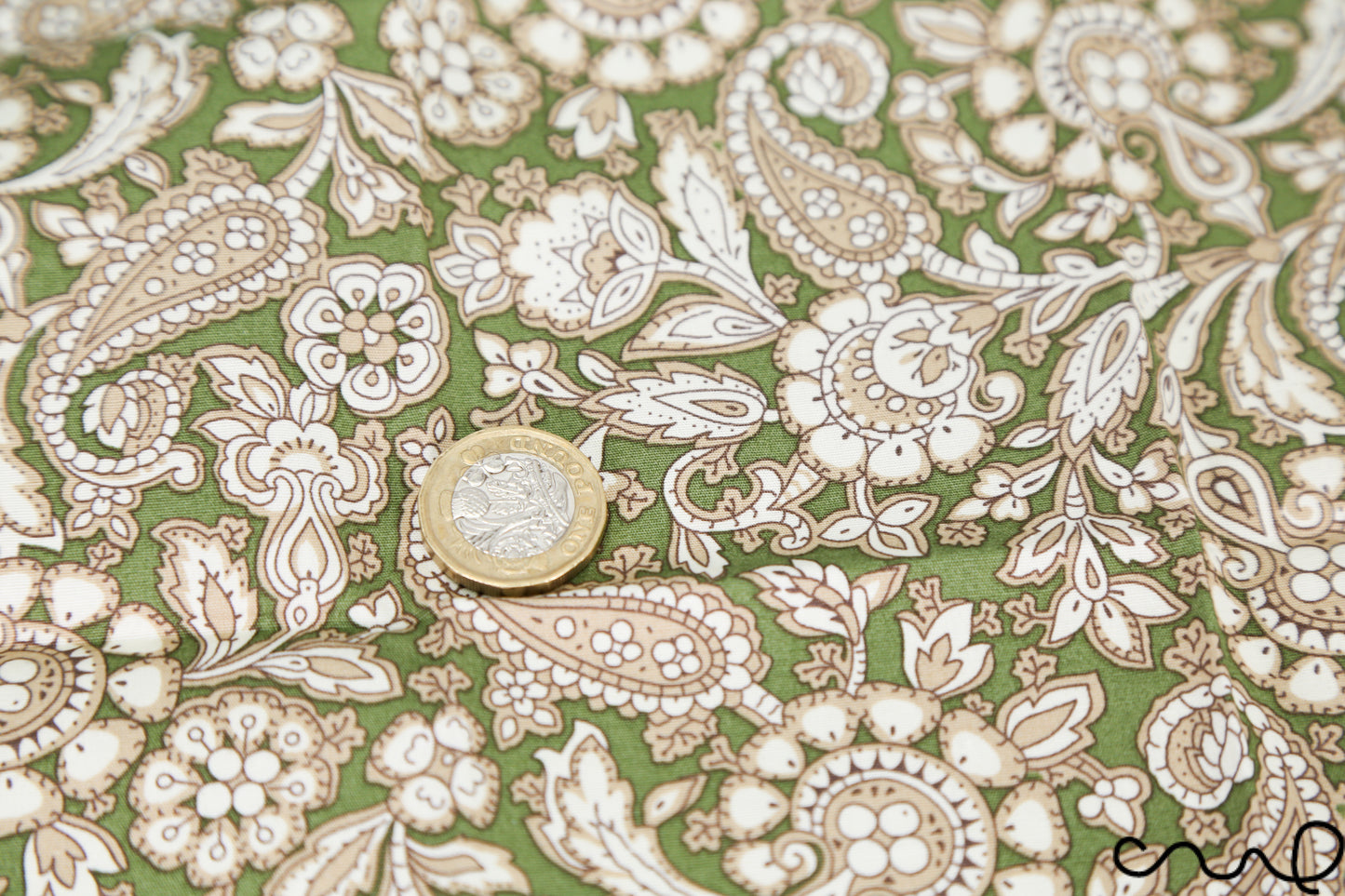 Handmade Mens Cotton Pocket Square Handkerchief Paisley Khaki Wedding Gift AAA