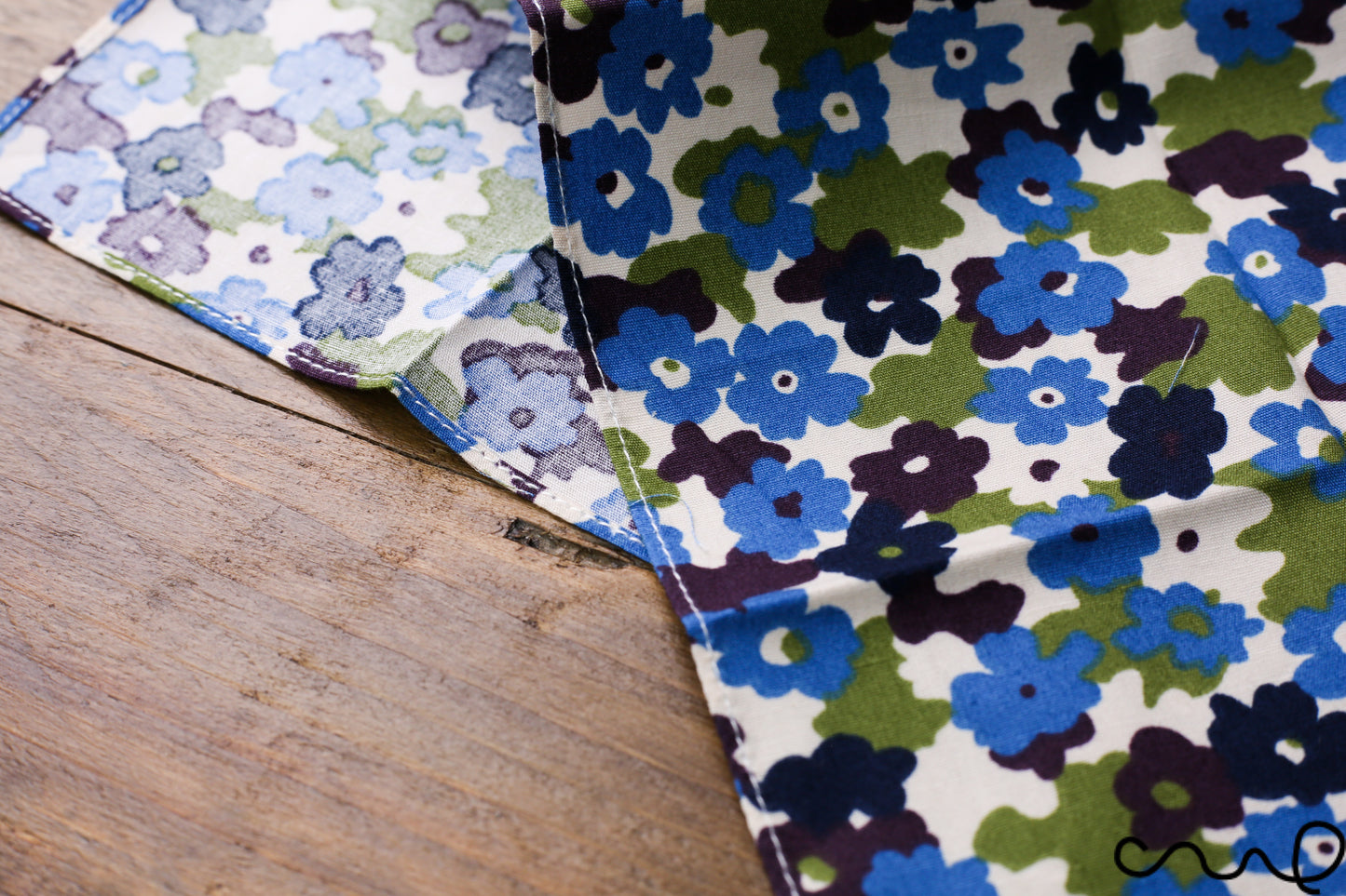 Handmade Unisex Pocket Square Floral 100% Cotton handkerchief Wedding Gift AI