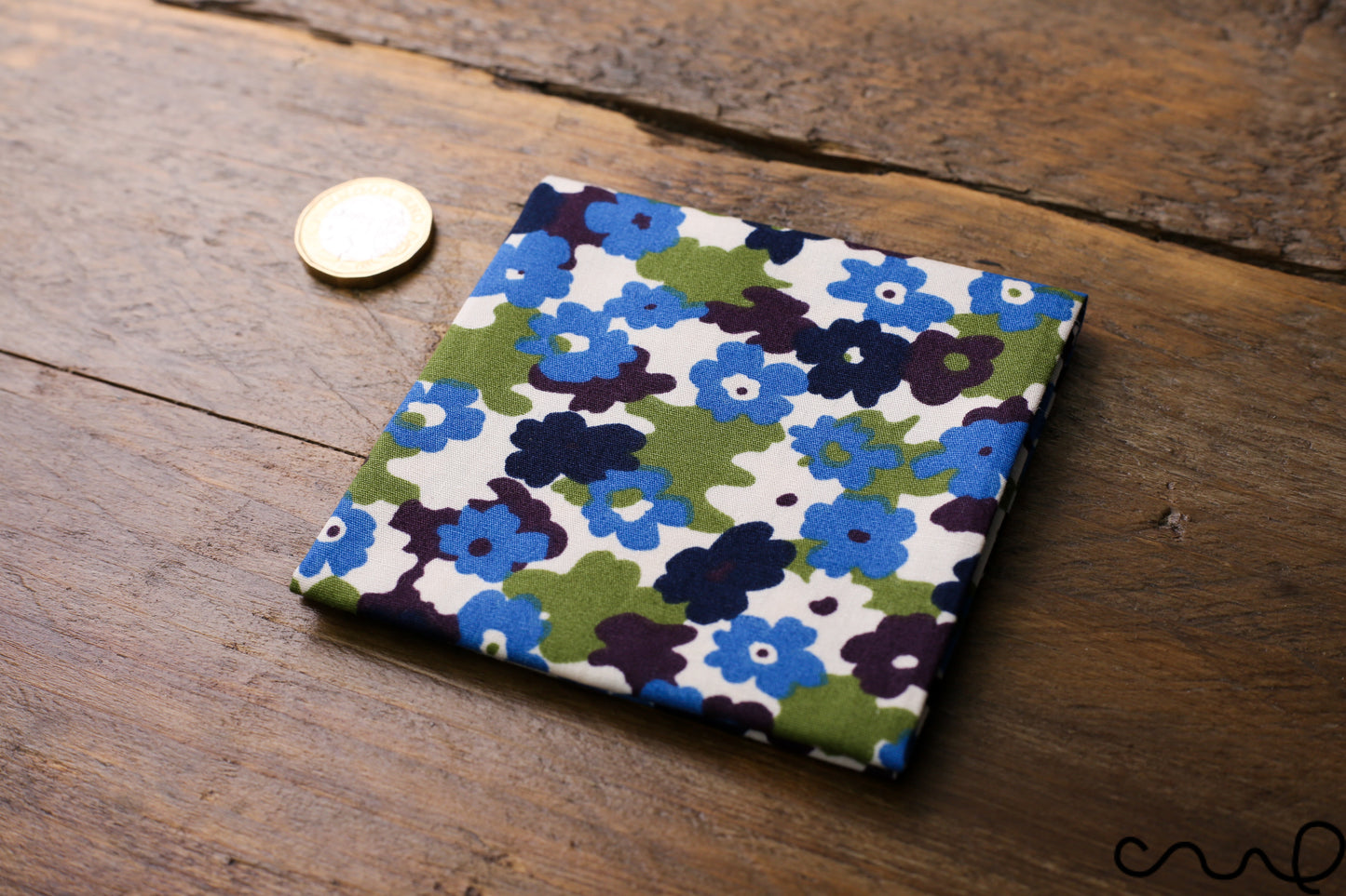 Handmade Unisex Pocket Square Floral 100% Cotton handkerchief Wedding Gift AI