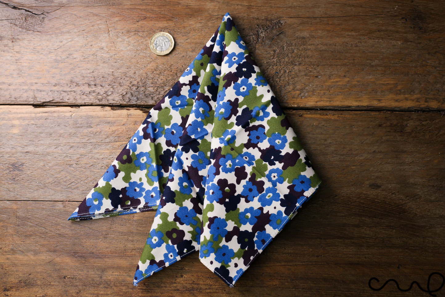 Handmade Unisex Pocket Square Floral 100% Cotton handkerchief Wedding Gift AI