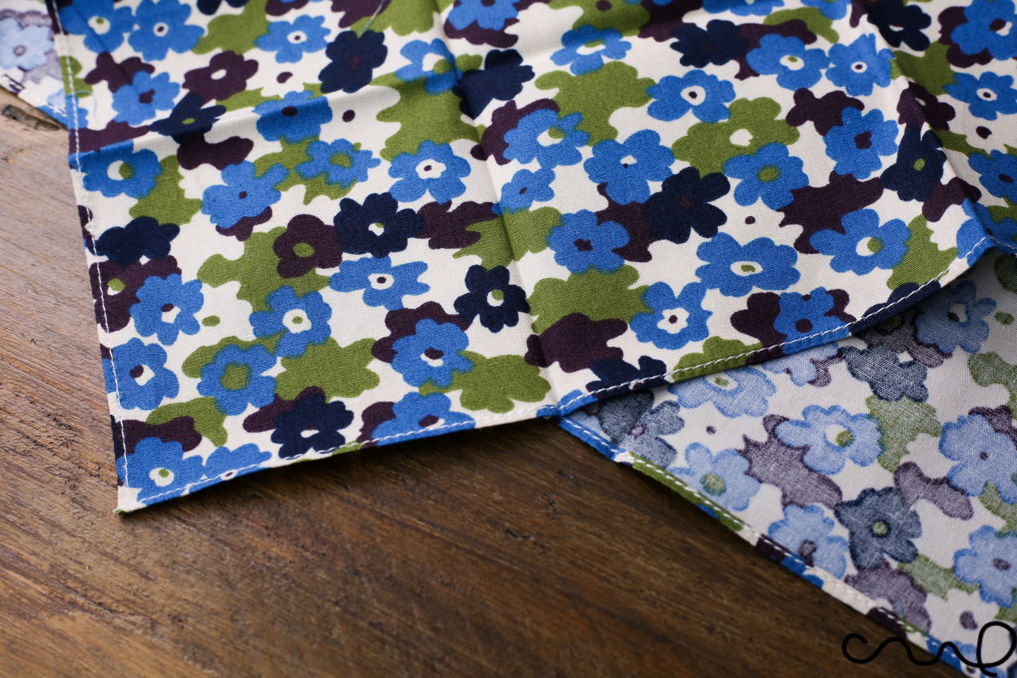 Handmade Unisex Pocket Square Floral 100% Cotton handkerchief Wedding Gift AI