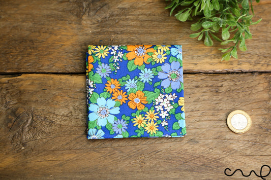 Handmade Unisex Pocket Square Ditsy Floral 100% Cotton handkerchief Wedding AT