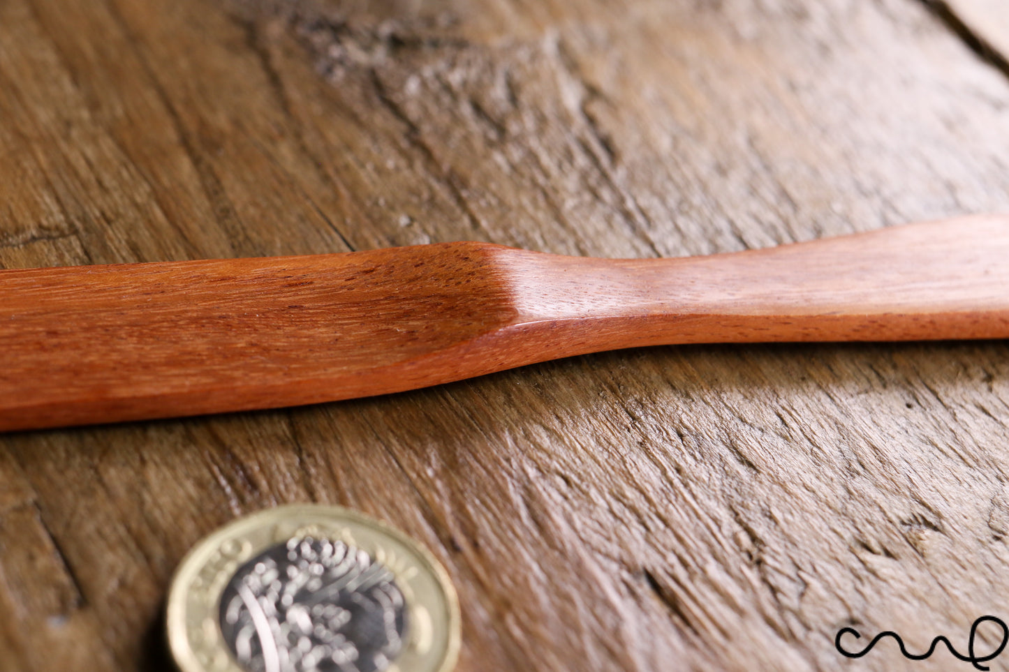 Set of 4 Handmade Rosewood Butter Spreaders: Rustic Kitchen Utensil